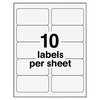 Pres-A-Ply Label, Lsr/Inkjet, 4X2, We, 1M 1000PK AVE30603